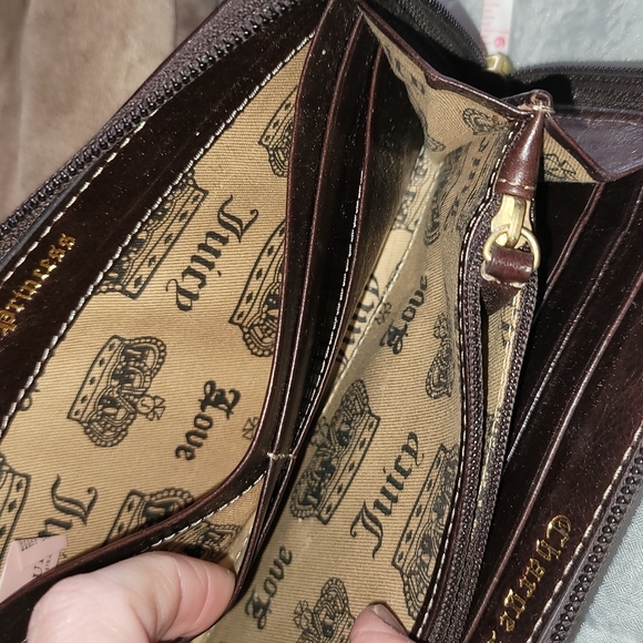 💥NWOT 💥VTG JUICY COUTURE MATCHING BAG AND LARGE WALLET - Picture 8 of 16